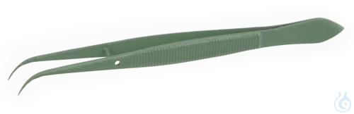 Forceps PTFE-Coating, sharp bent, L=145mm - Luminix Health