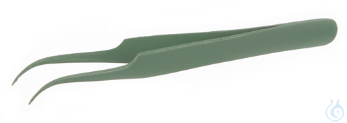 Precision forceps PTFE-Coating, sharp-bent, L=105mm - Luminix Health