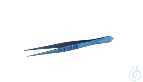 Forceps, titanium, sharp, L=115mm