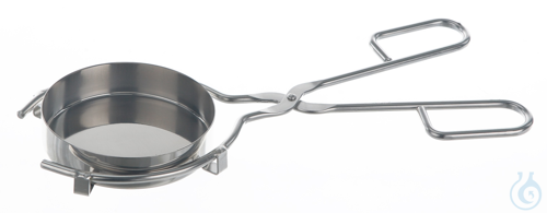 Tong for dishes 18/10 steel, L=250mm, D=75-150mm - Luminix Health