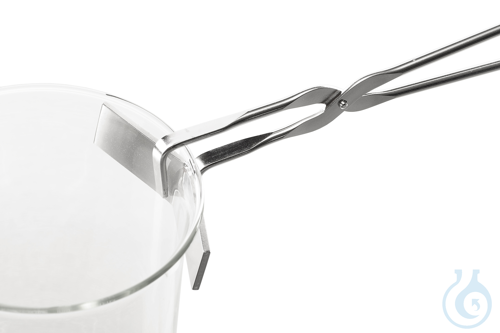 Tong for dishes 18/10 steel, L=250mm, D=100-250mm - Luminix Health