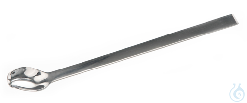 Laboratory spoon 18/10 steel, L=200mm - Luminix Health