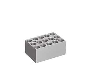 Block for 15 units 1.5 ML or 2 ML vessels conical