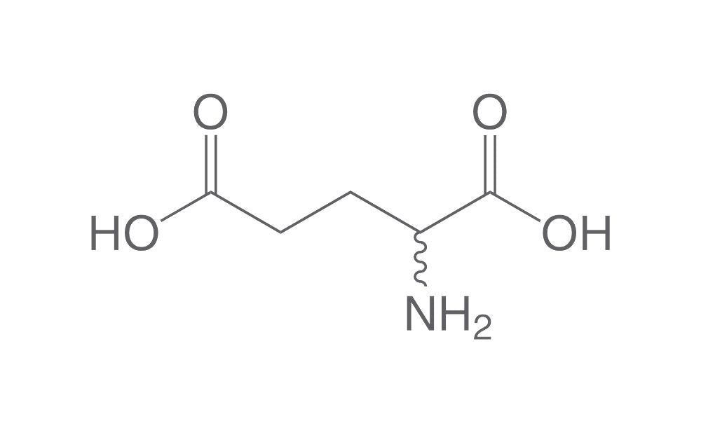 DL-Glutamic acid, min. 98 %, for biochemistry, 25 g, plastic - Luminix Health