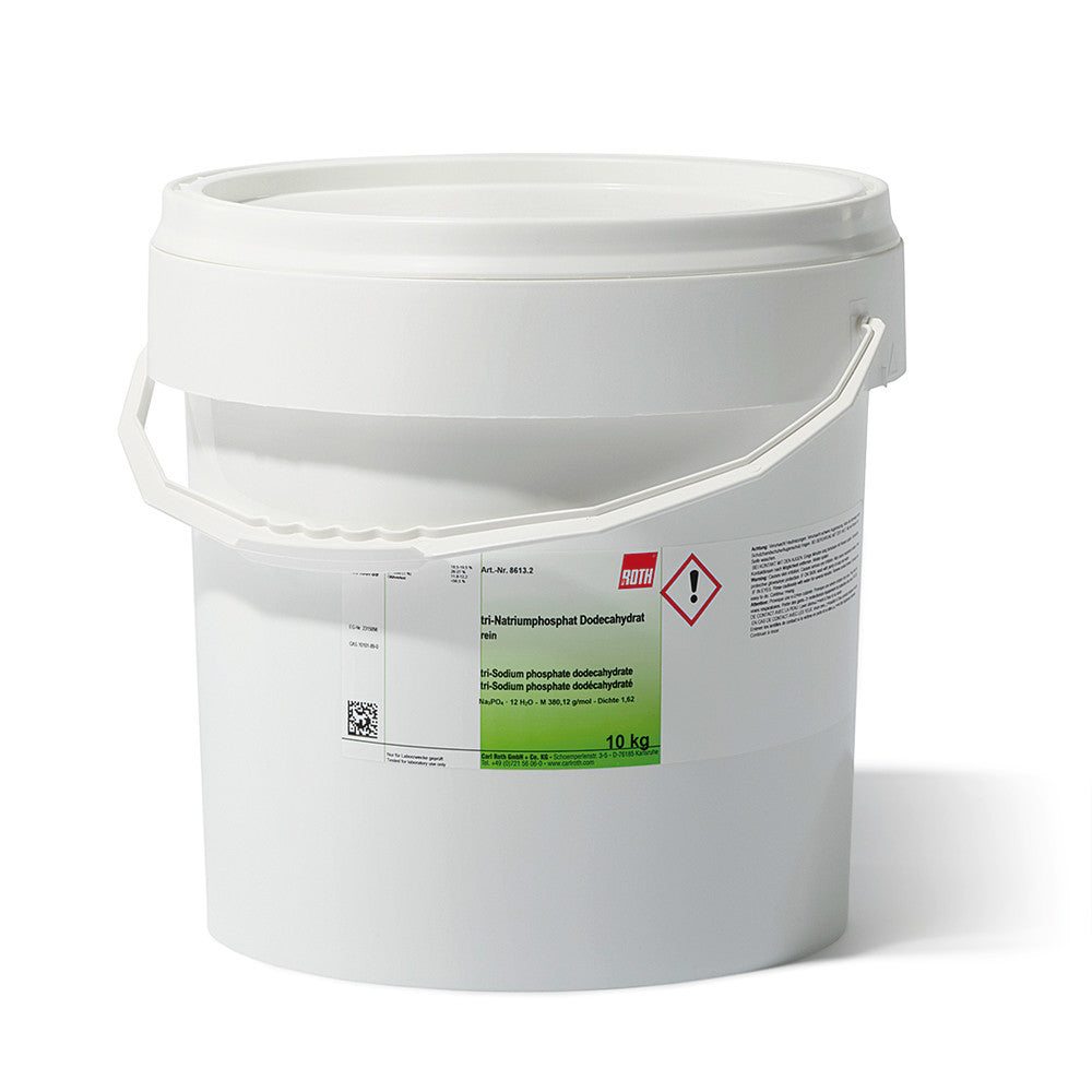 tri-Sodium phosphate dodecahydrate, pure, 1 kg, plastic - Luminix Health