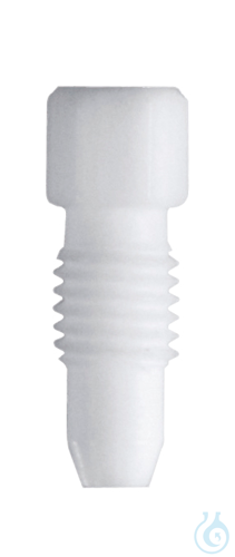 PTFE fitting, 1,6 mm OD, white