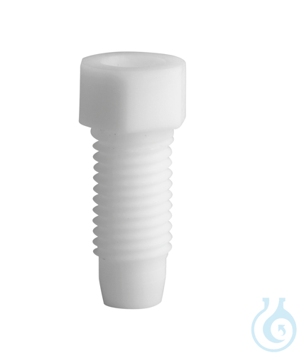 PTFE fitting, 4,0 mm OD, white