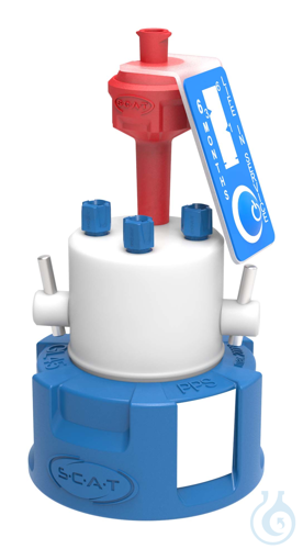Safety Cap III, V2.0, GL45, with shut-off, Type 2