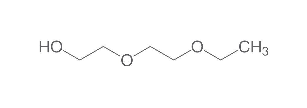 Diethylene glycol monoethyl ether, min. 99 %, pure, 1 l, glass - Luminix Health