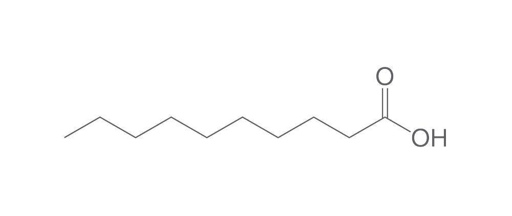 Capric acid, min. 98 %, for synthesis, 100 g, glass - Luminix Health