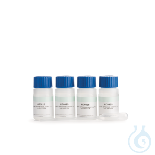 3.5M KCL electrolyte solution for double junction electrodes (4 x 30 ml) - Luminix Health