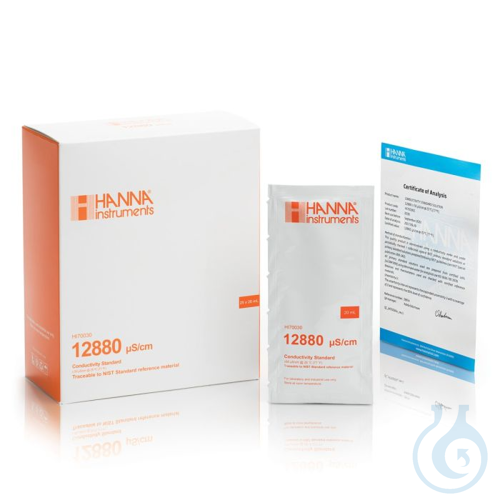 12880 µS/cm EC value @25°C, (25) 20 mL sachets with certificate of analysis - Luminix Health