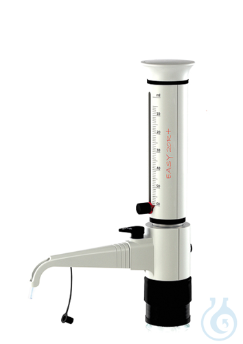 EASY 20R+ bottle top dispenser with recirculation, 5,0 - 50,0 ml - Luminix Health