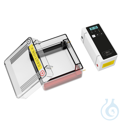 All-in-one horizontal electrophoresis system, Volt H-Compact, EU cable