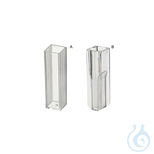 Macro standard cuvette, PMMA, 100 pcs - Luminix Health
