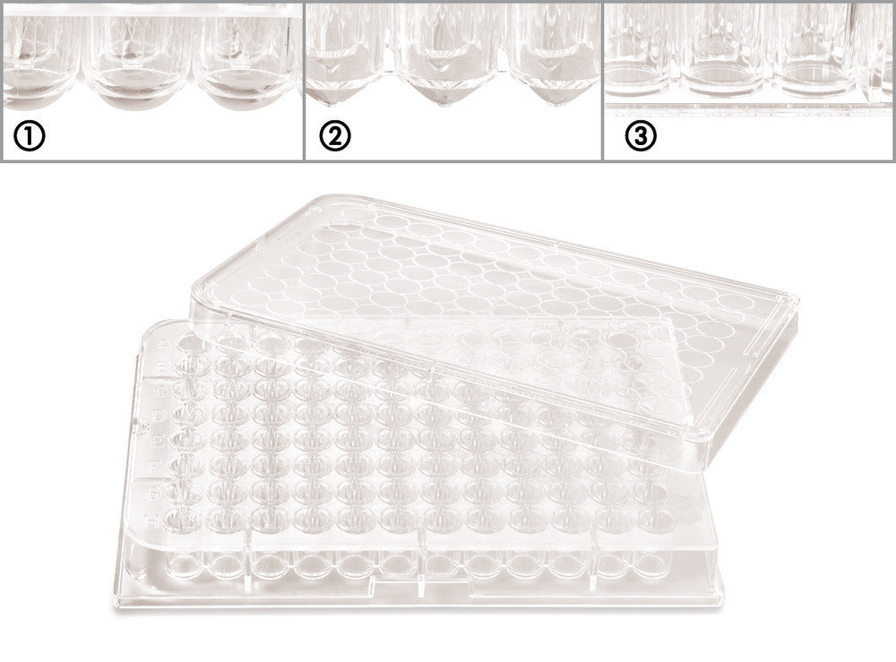 Lid for Rotilabo®-microtest plates, PS, for 9291.1 - 9263.1, 100 unit(s) - Luminix Health