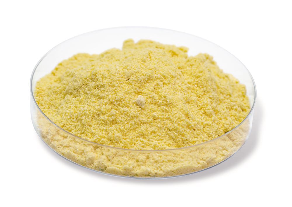 Sulphur, min. 99.5 %, ground, 1 kg, plastic - Luminix Health