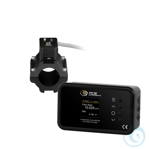 Clamp-On Ultrasonic Flow Meter PCE-UFM 25PVC - Luminix Health