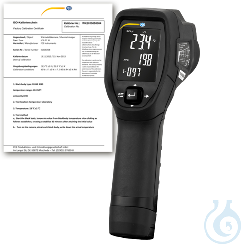 IR Thermometer PCE-ILD 10-ICA - Luminix Health