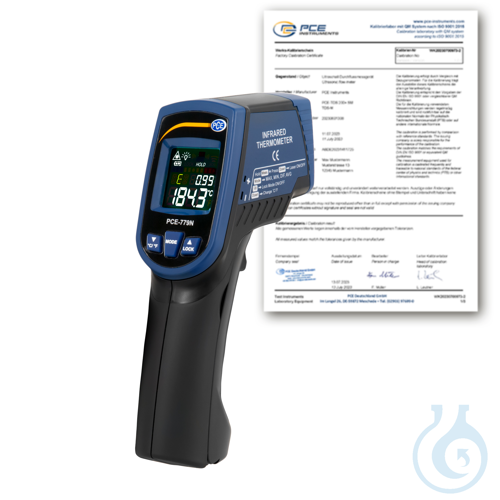 Infrared Thermometer PCE-779N-ICA - Luminix Health