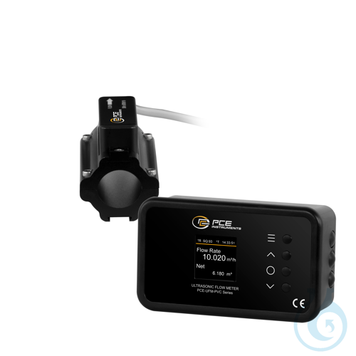 Clamp-On Ultrasonic Flow Meter PCE-UFM 20PVC - Luminix Health