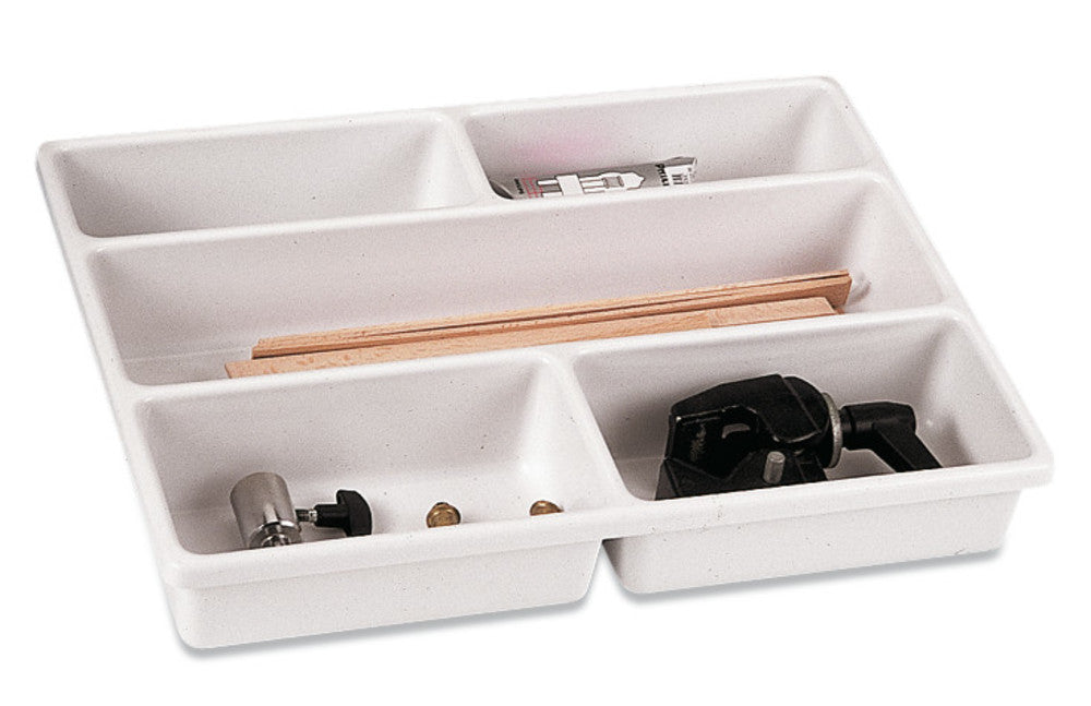 ROTILABO®-drawer tray, PVC, 5 compartments for pipettes etc., 1 unit(s) - Luminix Health