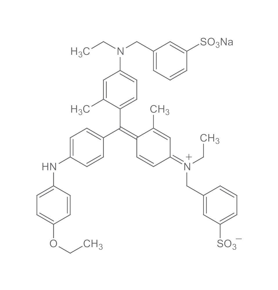 Brilliant blue G 250 (C.I. 42655), for electrophoresis and biochemistry, 10 g - Luminix Health