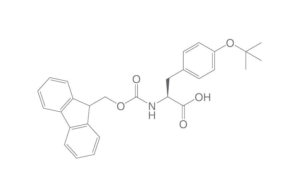 Fmoc-L-Tyrosine-(tBu), PEPTIPURE®, min. 99 %, for biochemistry, 5 g, glass - Luminix Health
