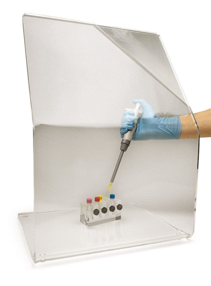 Sekuroka®-beta radiation protect. screen, acrylic glass, thickness 1 cm - Luminix Health