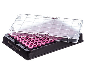 CRYO.S biobank tubes, 300 µL, 2D codes, rack with 9