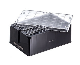 CRYO.S biobank tubes, 1000µL, 2D codes, rack with 9