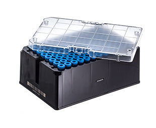 CRYO.S biobank tubes, 1000µL, 2D codes, rack with 9