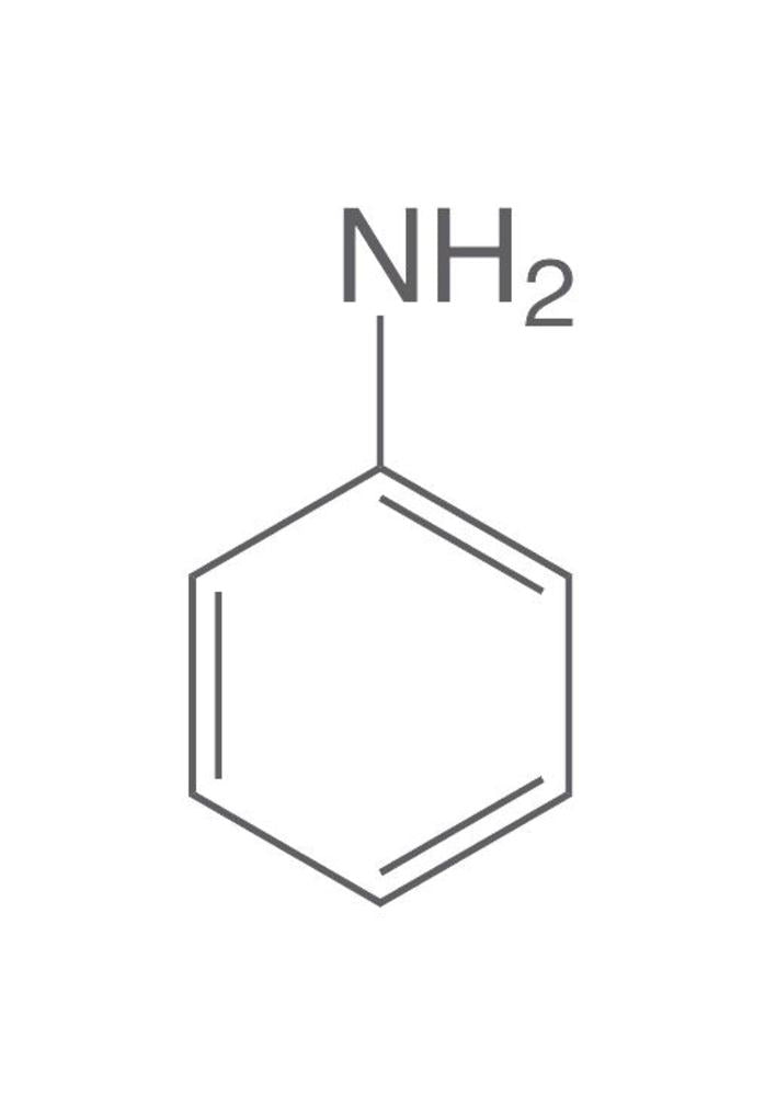 Aniline, min. 99 %, for synthesis, 250 ml, glass - Luminix Health