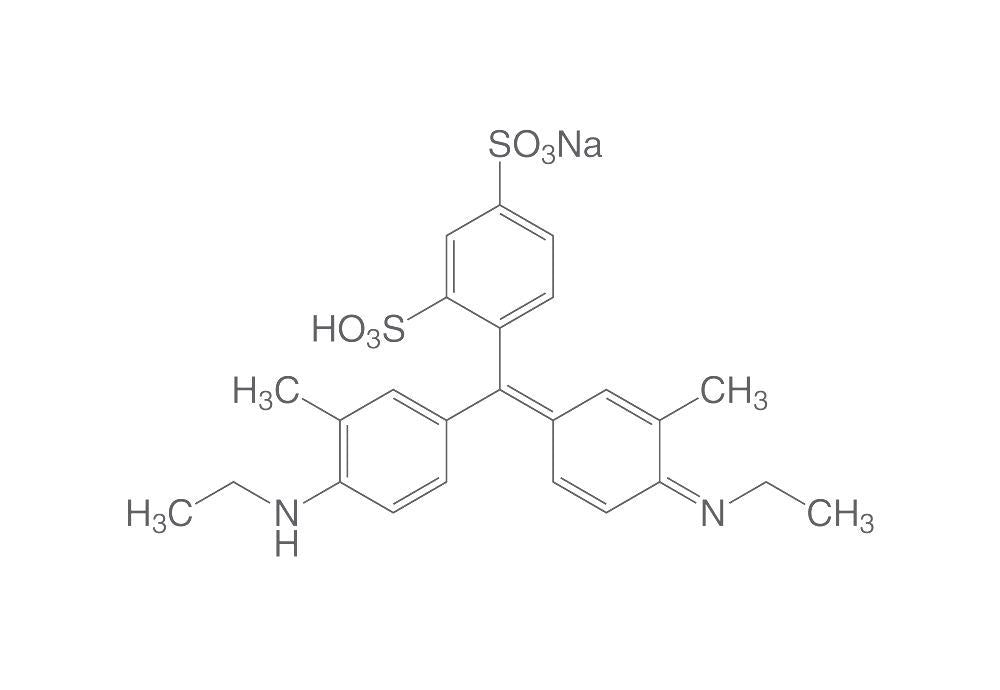 Xylene cyanole (C.I. 42135), for electrophoresis, 5 g, glass - Luminix Health
