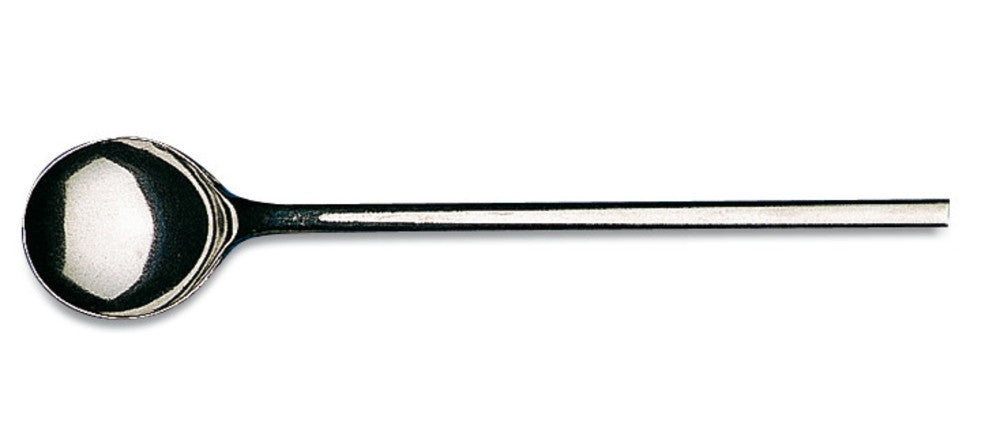 Spoon for chemicals, stainl. steel 18/10, one-sided, Ø 25 mm, length 150 mm - Luminix Health
