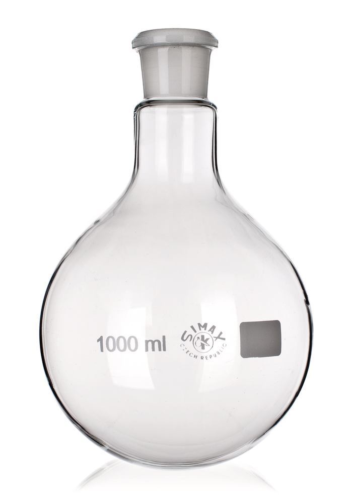 Rotilabo®-round bottom flask, 50 ml, borosilicate glass, NS 14/23, 10 unit(s) - Luminix Health