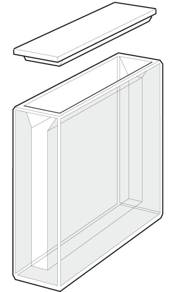 ROTILABO®-precision glass cell, with lid, 17.5 ml, 1 unit(s) - Luminix Health