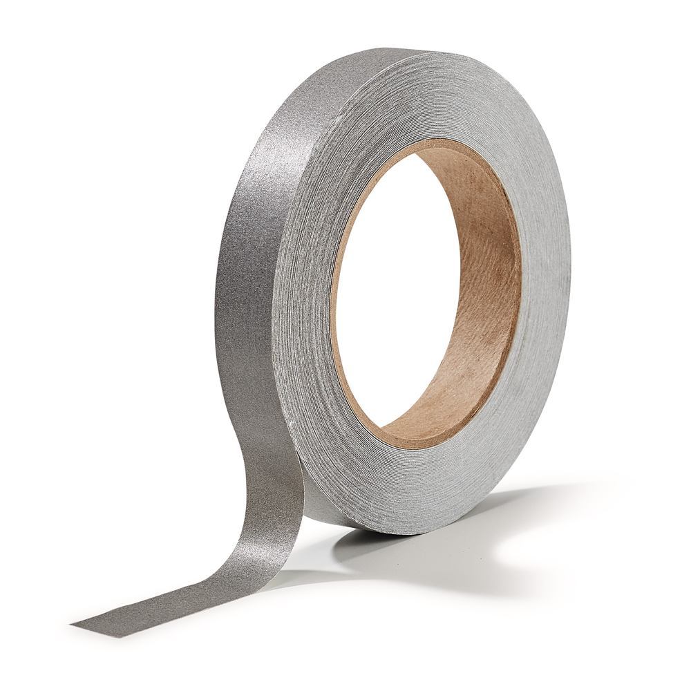 Roti®-Tape-marking tapes, grey, L 55 m, W 25.4 mm, inner-Ø 7.62 cm, 1 roll(s) - Luminix Health