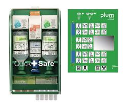 QuickSafe Box Complete for eye irrigation and wound care