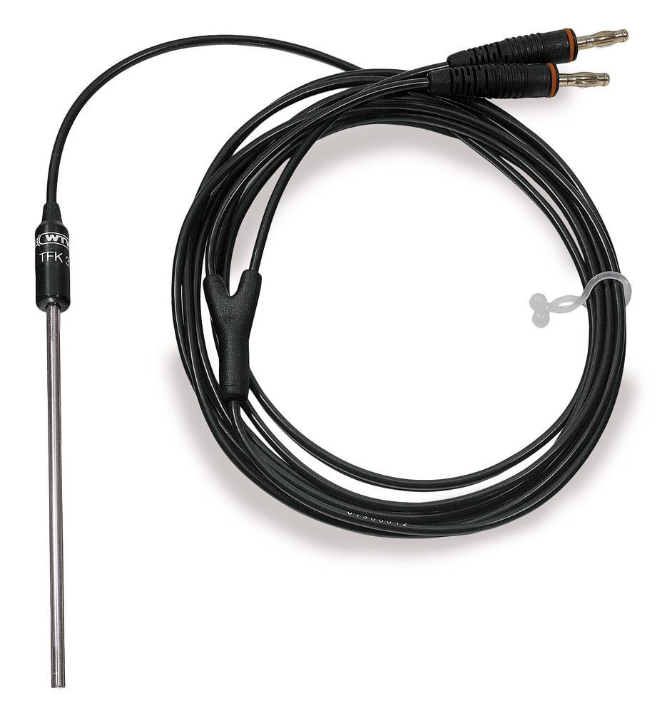 Temperature sensor TFK 325, NTC 30 kiloohms, banana plug 2 x 4 mm, 1 unit(s) - Luminix Health
