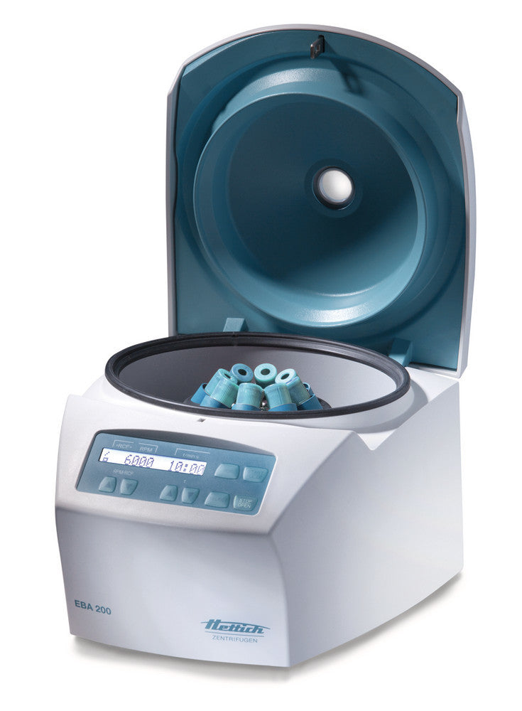 Small centrifuge EBA 200, 208-240 V, 50/60 Hz, 1 unit(s) - Luminix Health