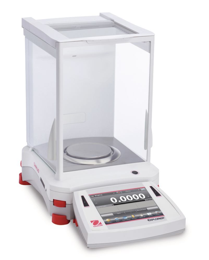Analytical balance EX124/AD (W), weigh. range 120 g, readability 0,0001 g - Luminix Health