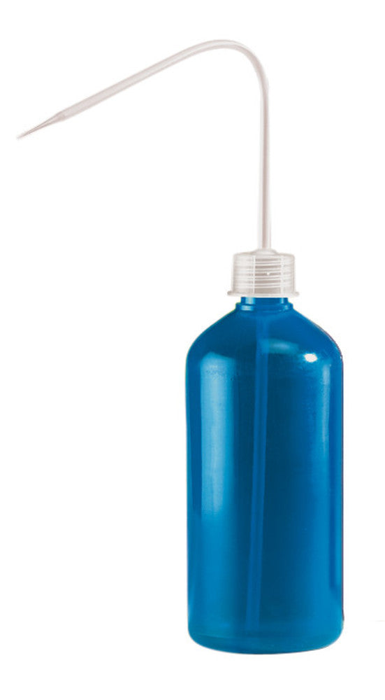 Rotilabo®-wash bottle, LDPE, blue, 500 ml, 1 unit(s) - Luminix Health