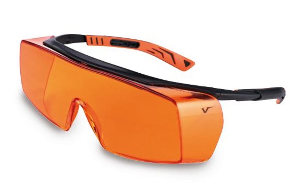 Over-goggles 5X7, lens orange, frame colour black/orange, 1 unit(s) - Luminix Health