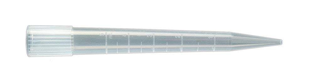 Pipettor tips Standard MAKRO, 1-5ml, PP, colourl., grad., rack,unster. - Luminix Health