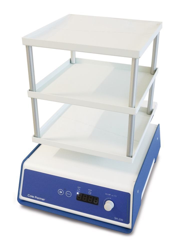 3D gyratory shaker SH-200D-G, circular, 5 - 70/min, W 235 x D 235 mm, 1 unit(s) - Luminix Health