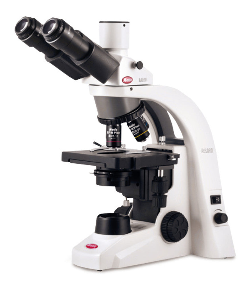 Laboratory microscope BA210, LED trinocular, brightfield, 1 unit(s) - Luminix Health