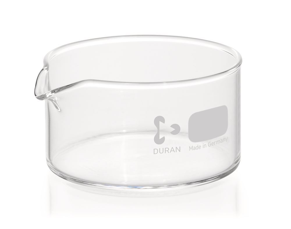 Crystallizing dishes, Ø 80 mm, DURAN®, with spout, 150 ml, 10 unit(s) - Luminix Health