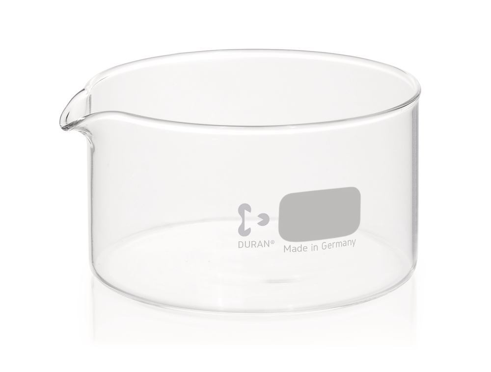 Crystallizing dish, Ø 115 mm, DURAN®, with spout, 500 ml, 1 unit(s) - Luminix Health