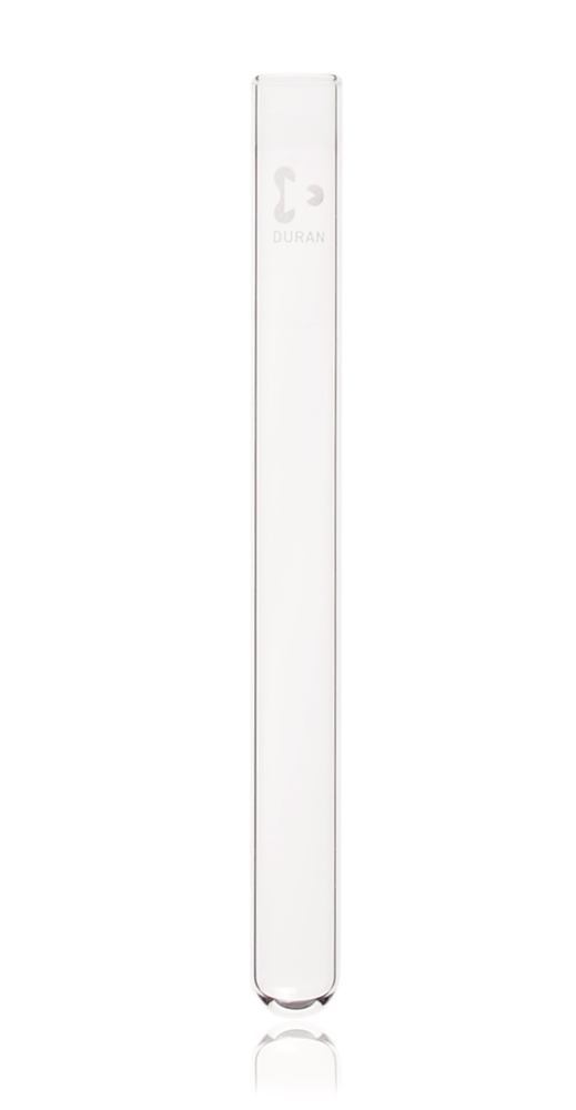 Test tubes, straight rim, DURAN®, thick walled, 21 ml, 100 unit(s) - Luminix Health
